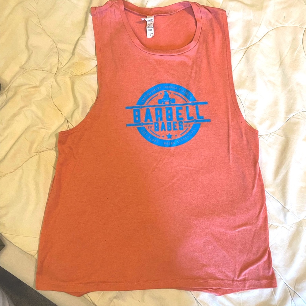 Pink cropped tank